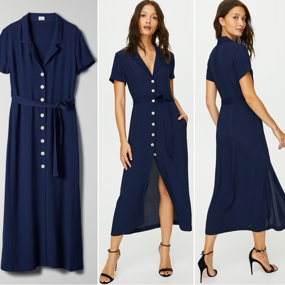 Aritzia Wilfred shirt dress
